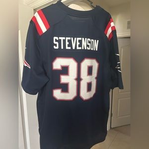 Rhamondre Stevenson Patriots Nike Game Jersey